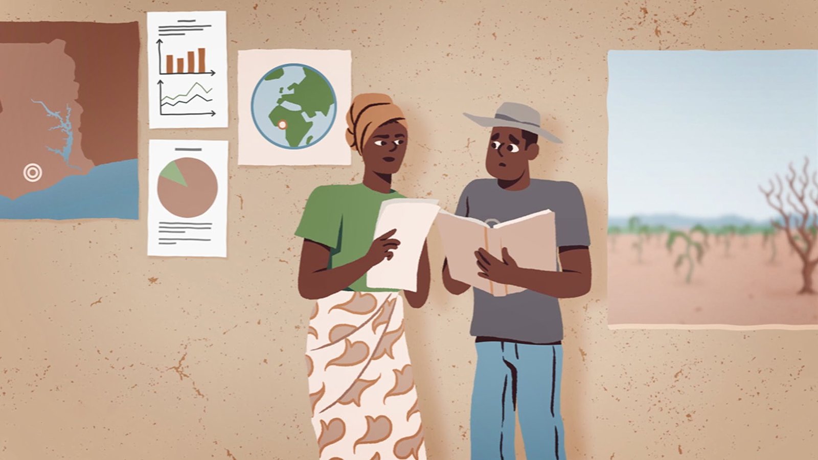 Still from the BMZ explainer animation