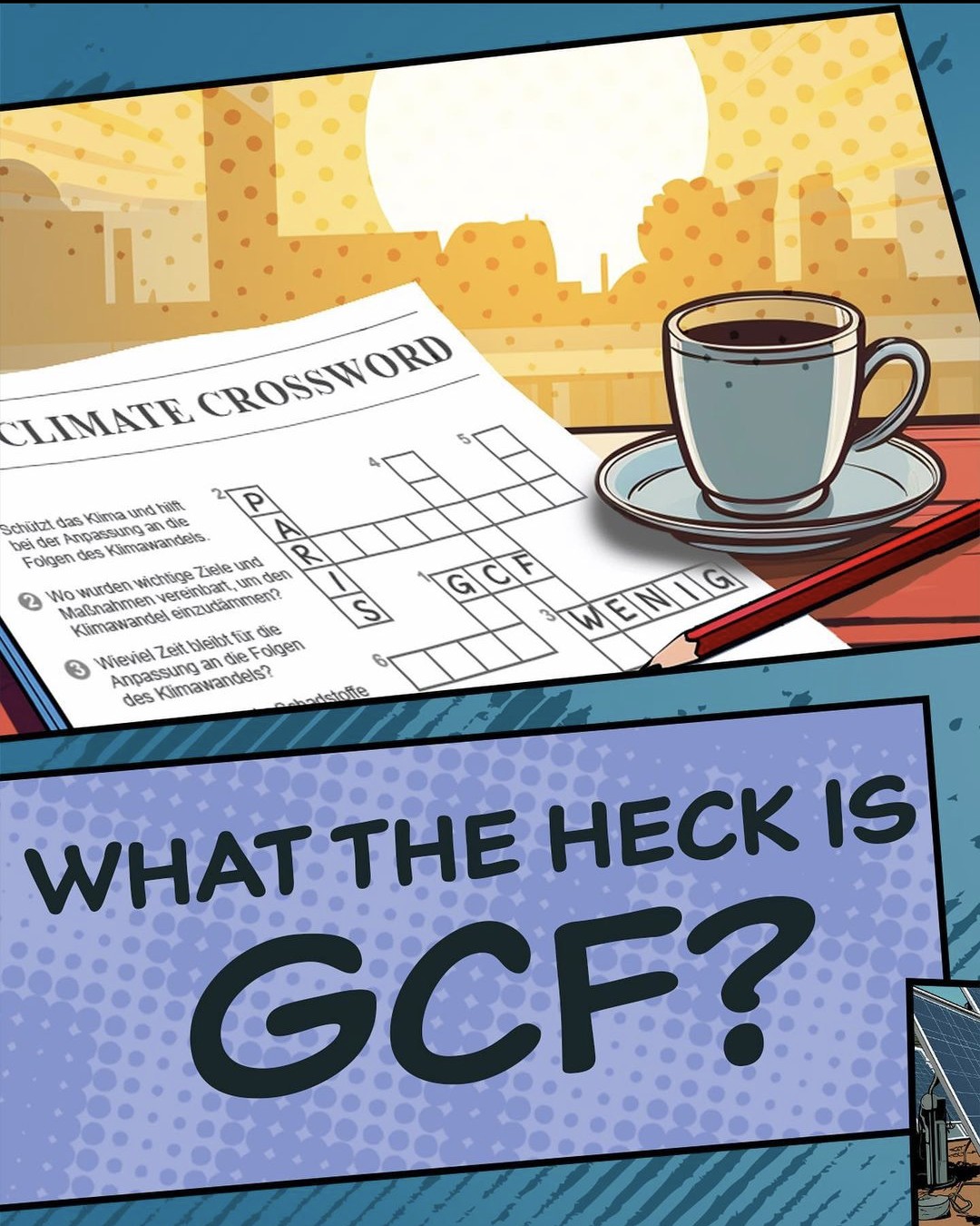 Instagram post: What the heck is GCF?